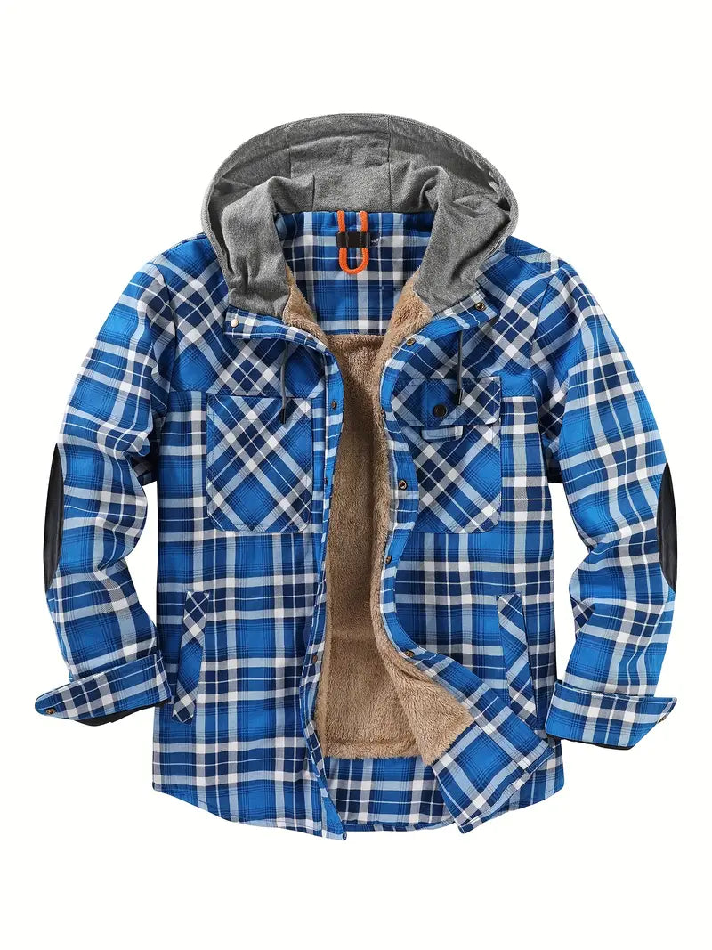 Wyatt - Must-Have Hooded Checked Jacket for Stylish Comfort