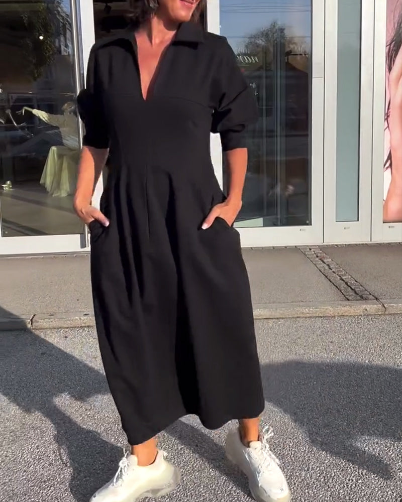 Effortlessly Comfortable Long Dress