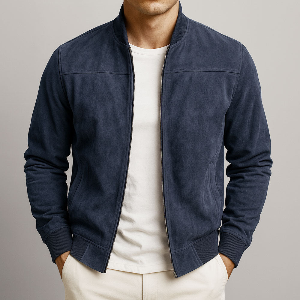 Valen | Classic Suede Jacket: Timeless and Sophisticated Style