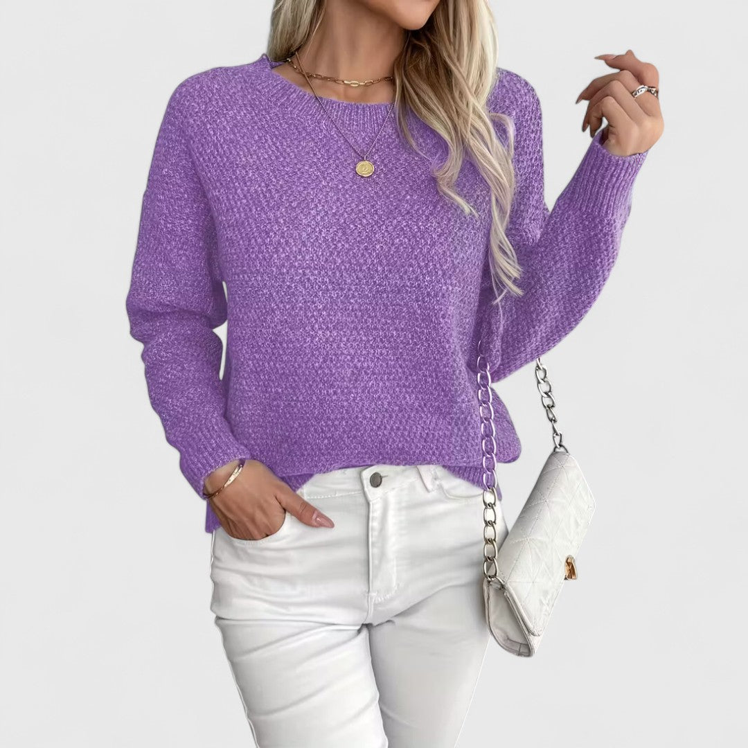 Elena - Cozy and Stylish Relaxed Knit Sweater