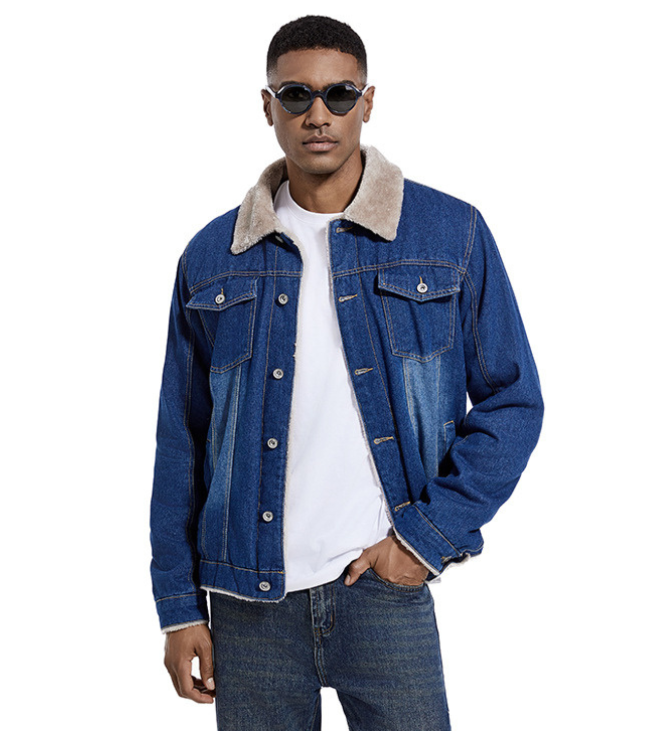 Gabriel | Elegant Denim Jacket – Timeless and Sophisticated Style