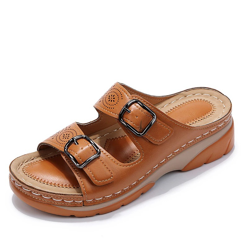 Liv™ | Elegant Synthetic Leather Orthopedic Sandals