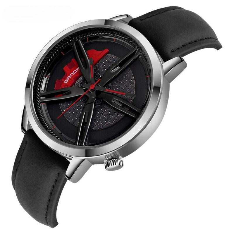 Quartz Button Watch - Elegance and Practicality