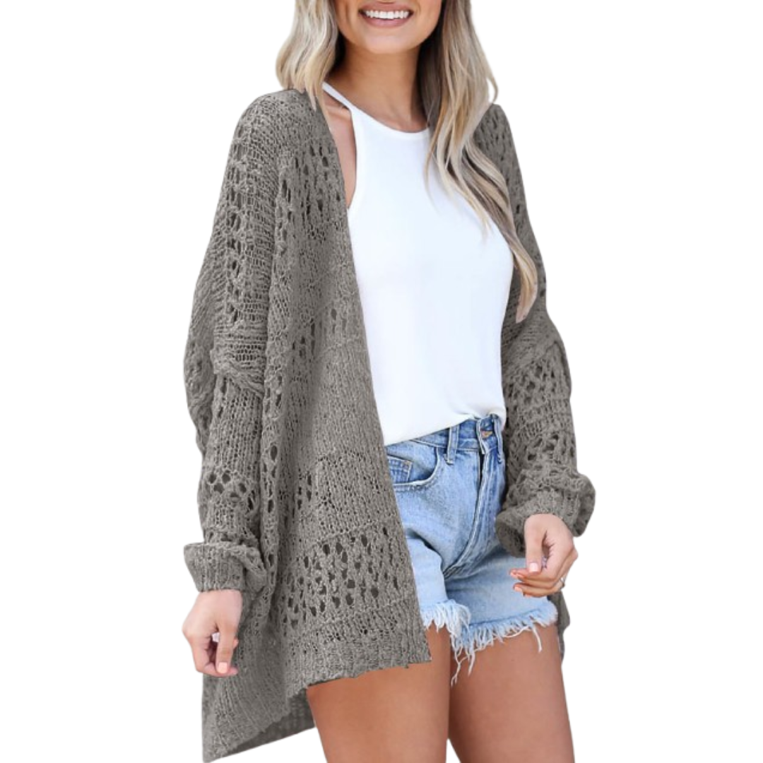 Airy Boho Oversized Cardigan – Lightweight Summer Essential