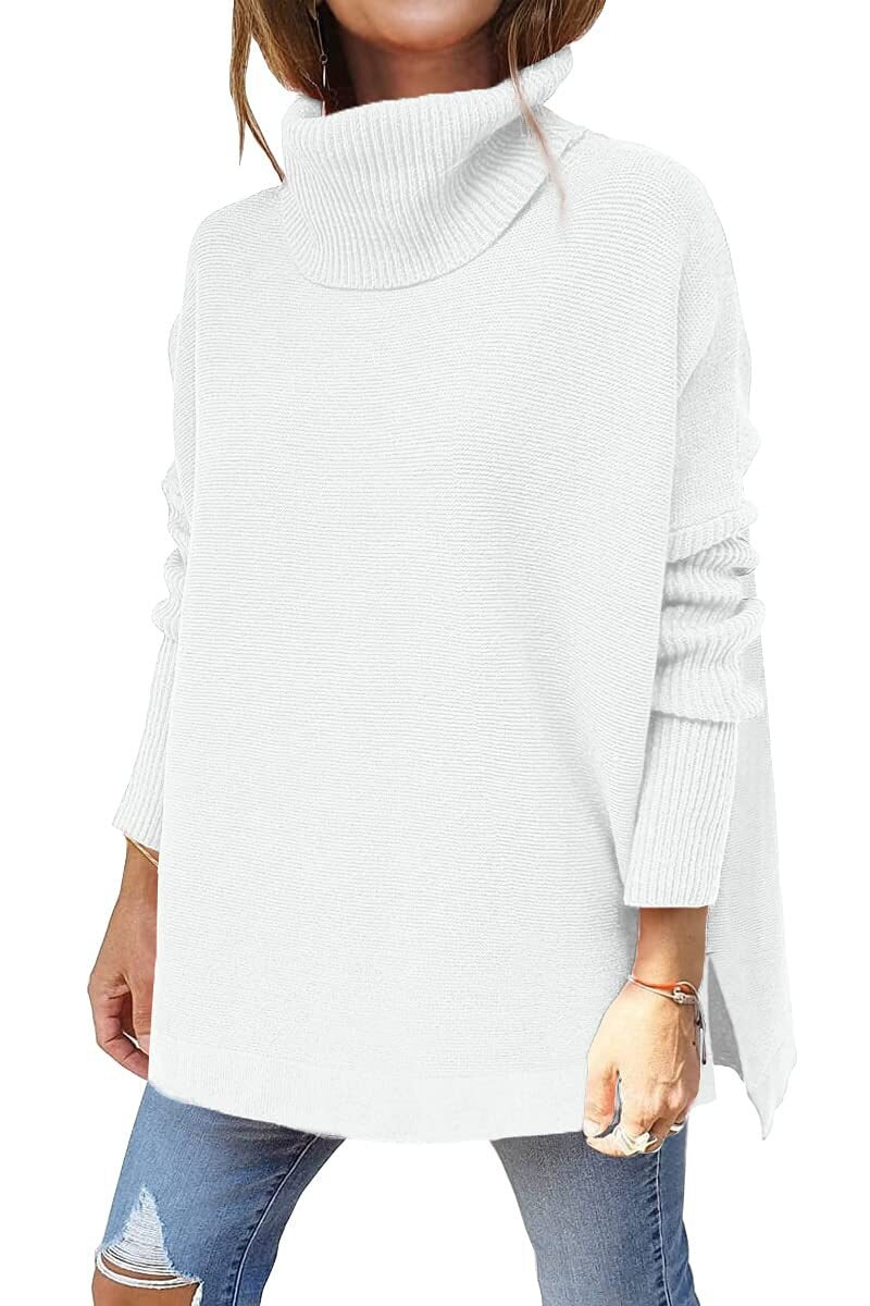Francesca | Oversized Cozy Turtleneck Sweater for Ultimate Comfort