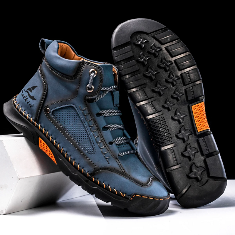 Casual Leather High-Heeled Shoes for a Comfortable Style