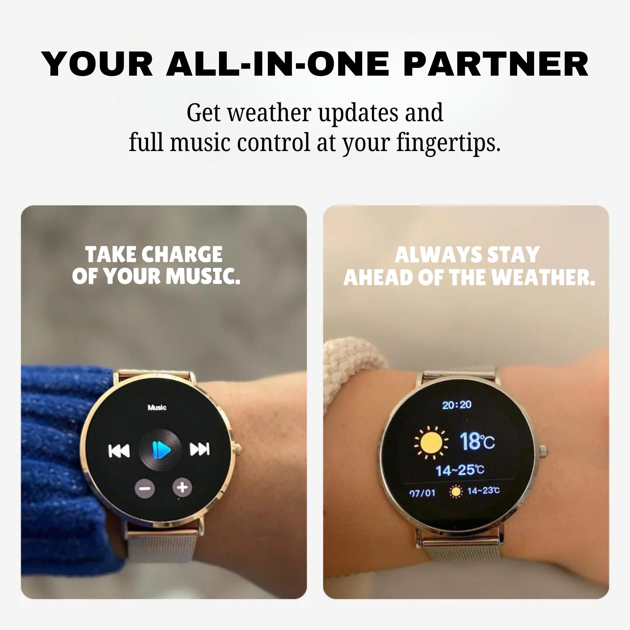 Lumea Smartwatch with Touch Screen for a Modern and Stylish Look