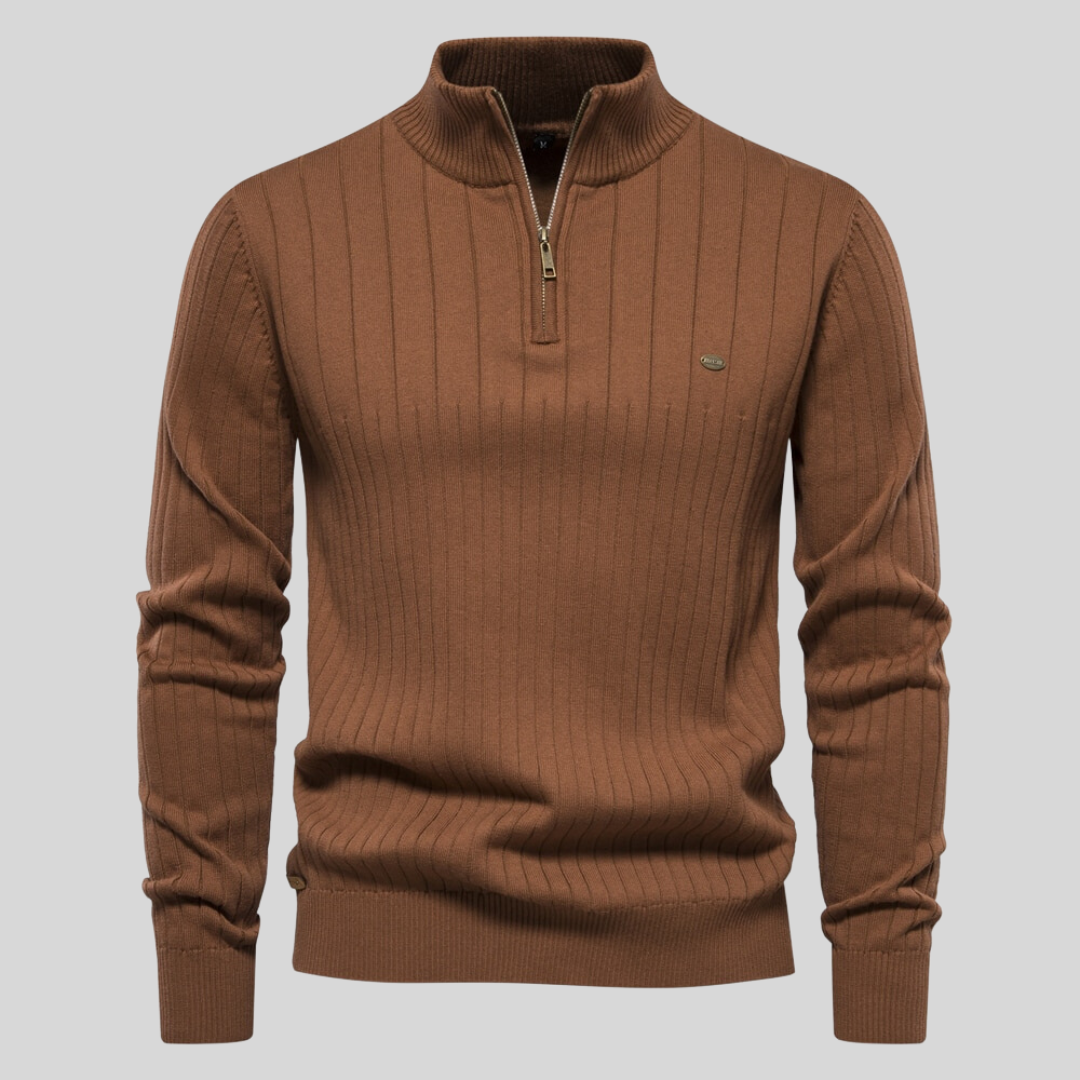 Viggo | Luxe Half Zip Sweater for Stylish Comfort