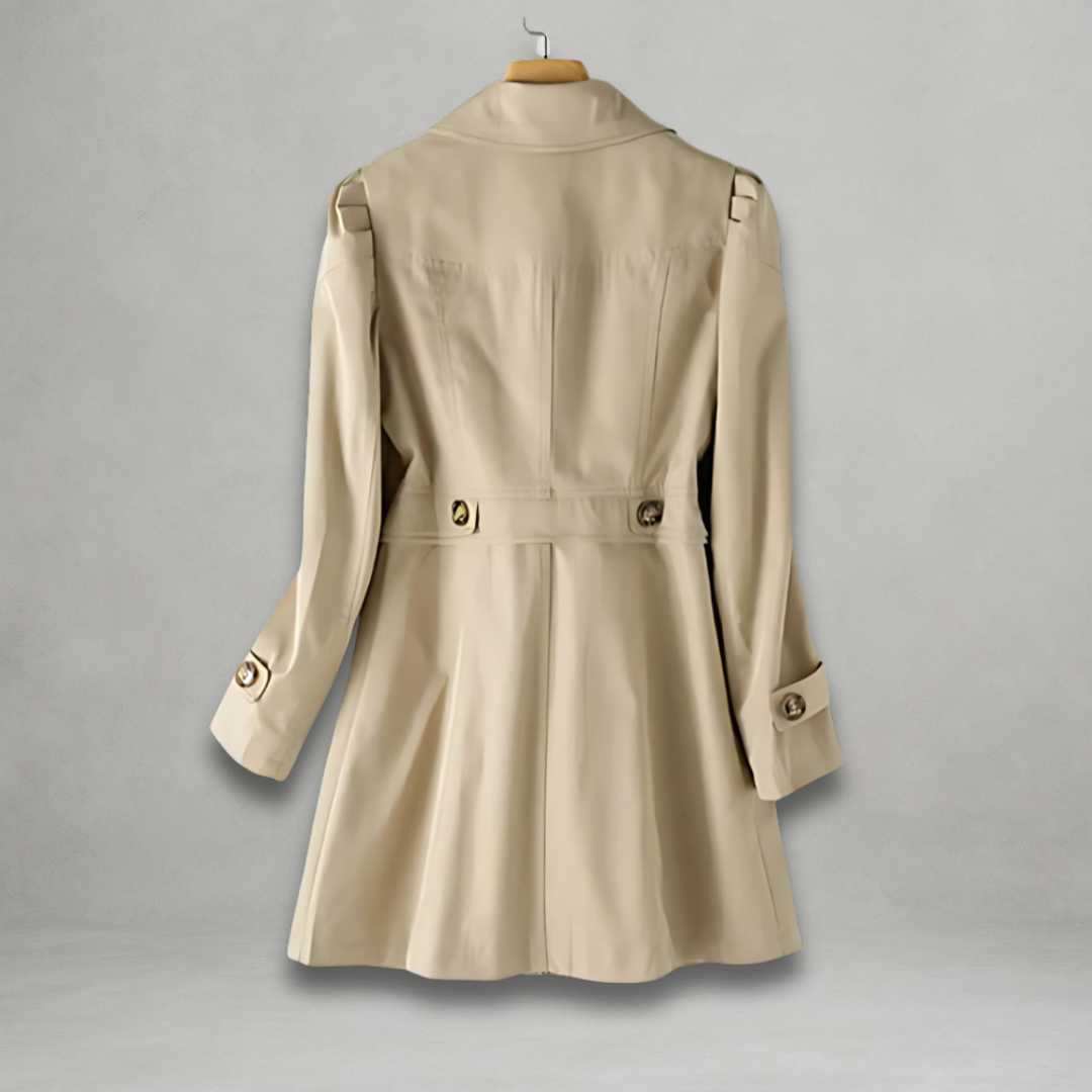 Jinkee | Elegant Autumn Trench Coat for a Sophisticated Style