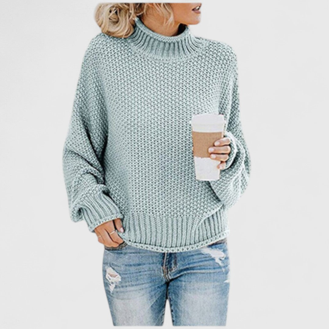 Enine - Ultra-Modern Cozy Turtleneck Sweater