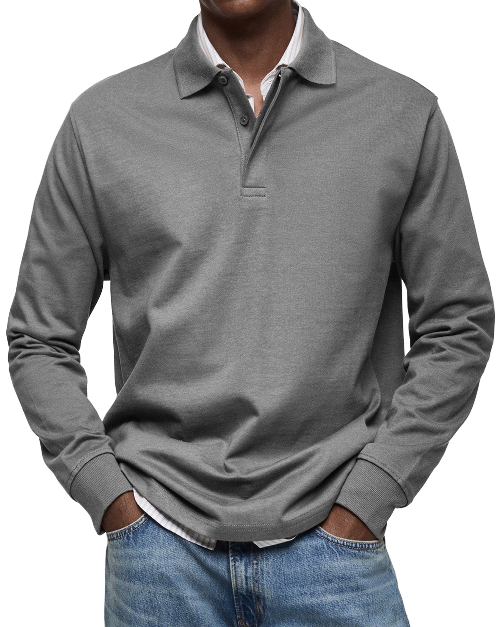 Wilson Elegant Classic Long Sleeve Polo