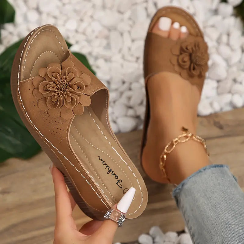 Belle™ - Elegant Floral Orthopedic Sandals for Comfortable Style