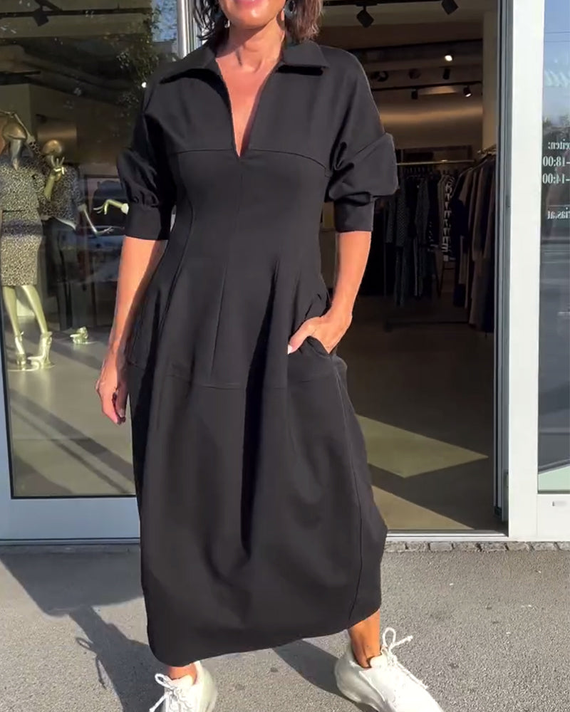 Effortlessly Comfortable Long Dress