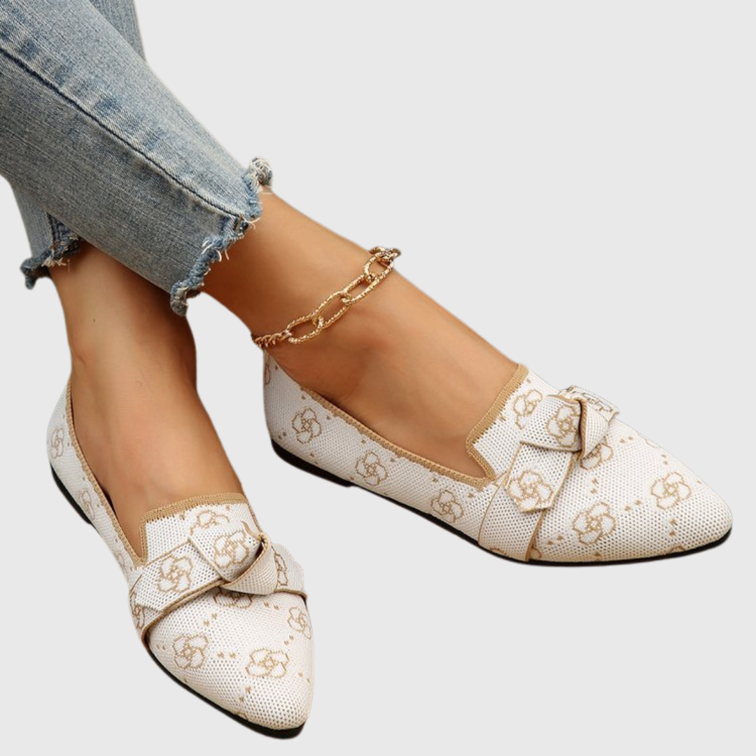 Comfortable Floral Margarita Loafers