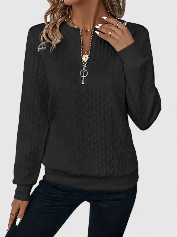 Deliora Elegant Pullover for a Refined Style