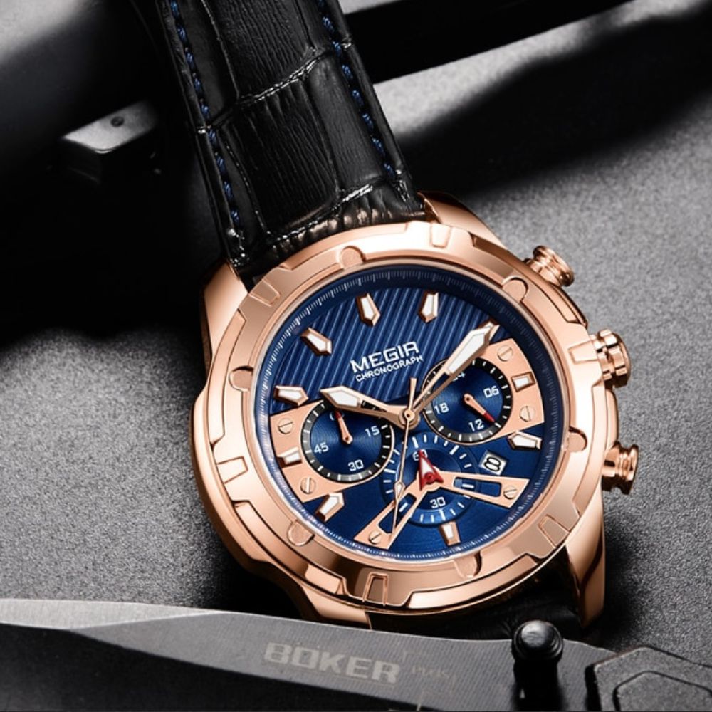 Luxury Military Chronograph Watch for Sports