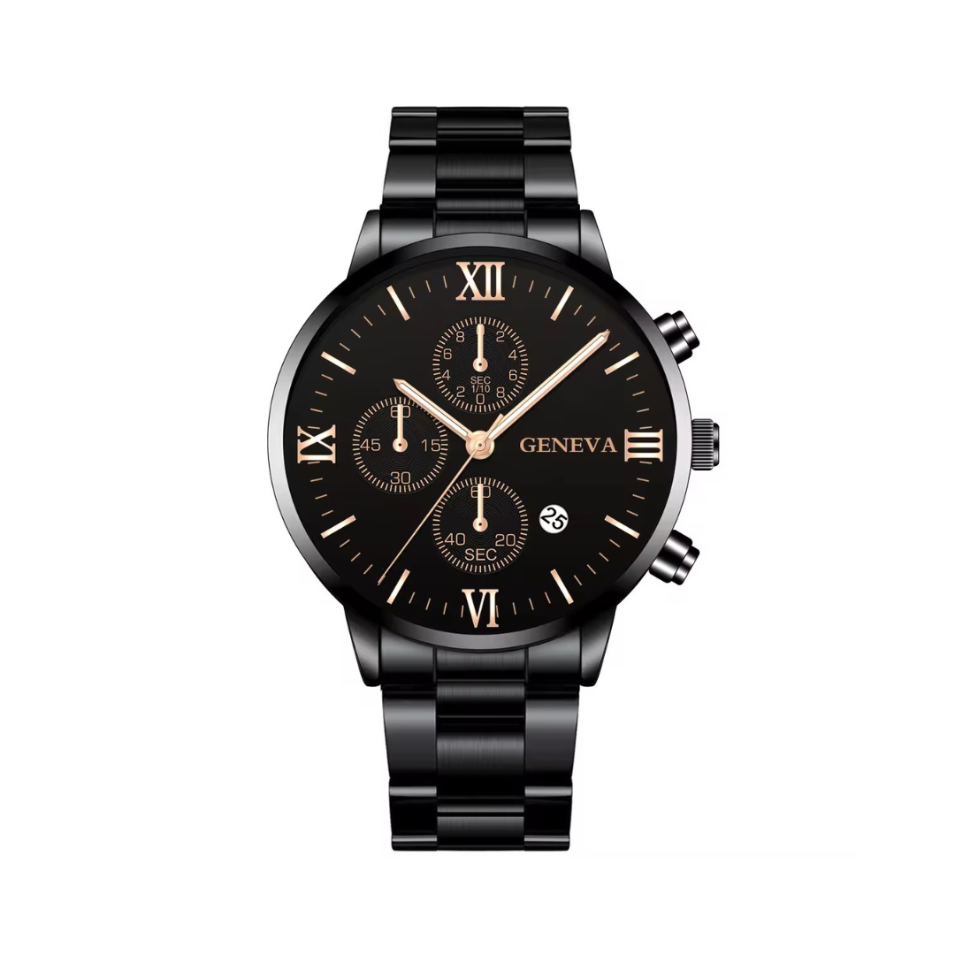 Elegant fine knit watch with a sophisticated style for a casual look