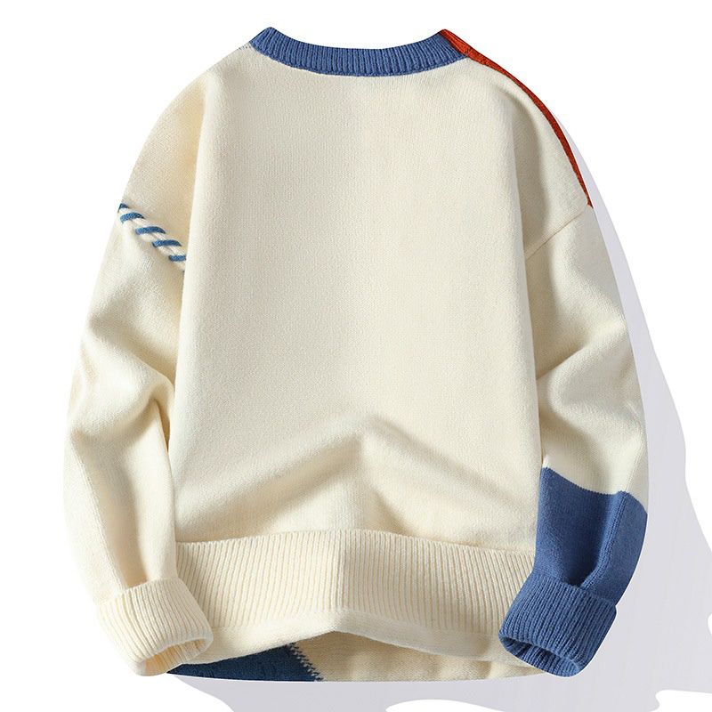 Blake Patch Knit Sweatshirt, Trendy Style and Ultimate Comfort