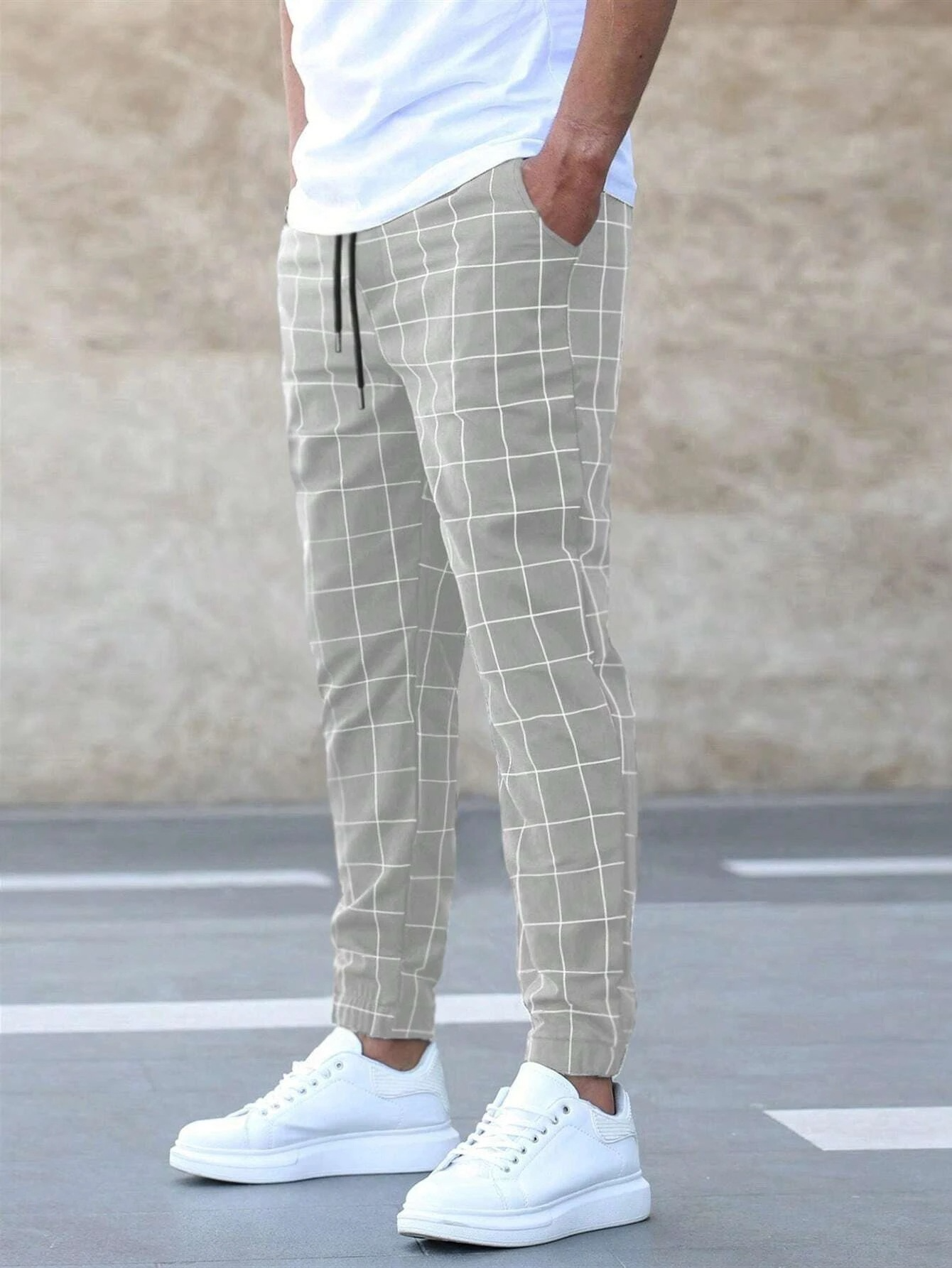 Owen – Comfortable Plaid Sweatpants