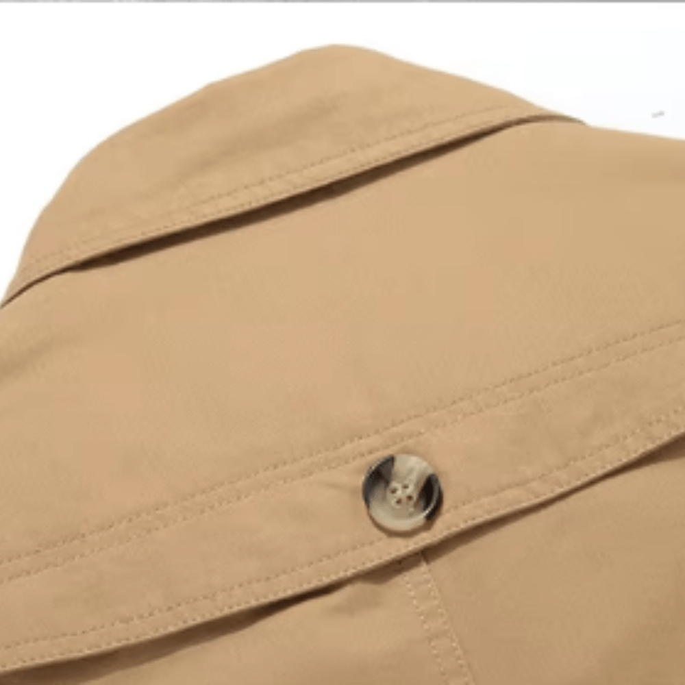 Chic Storm Coat - Elegant, Weatherproof Style