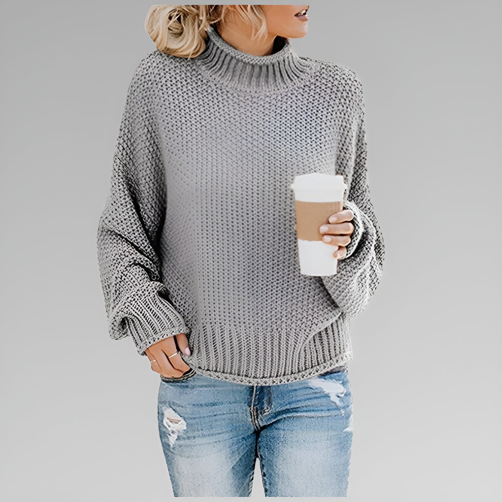 Amy | Classic Shoulder Sweater Fashion
