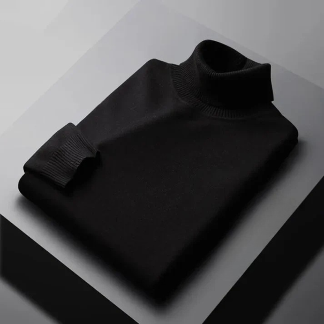 Monte Carlo Cashmere Turtleneck Sweater - Luxuriously Soft & Timeless