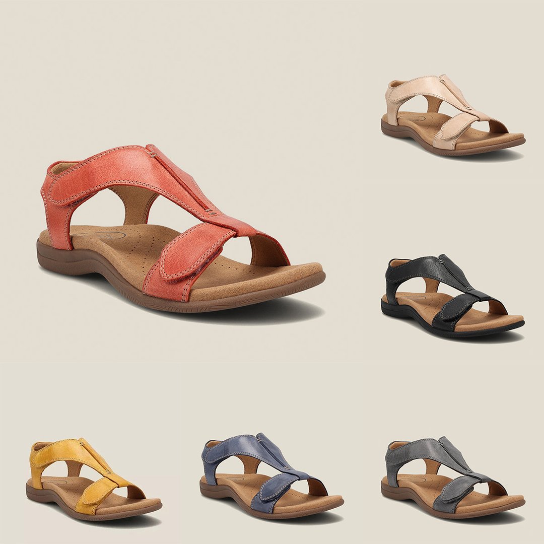 Giulia - Comfortable Casual Orthopedic Eco-Leather Sandals