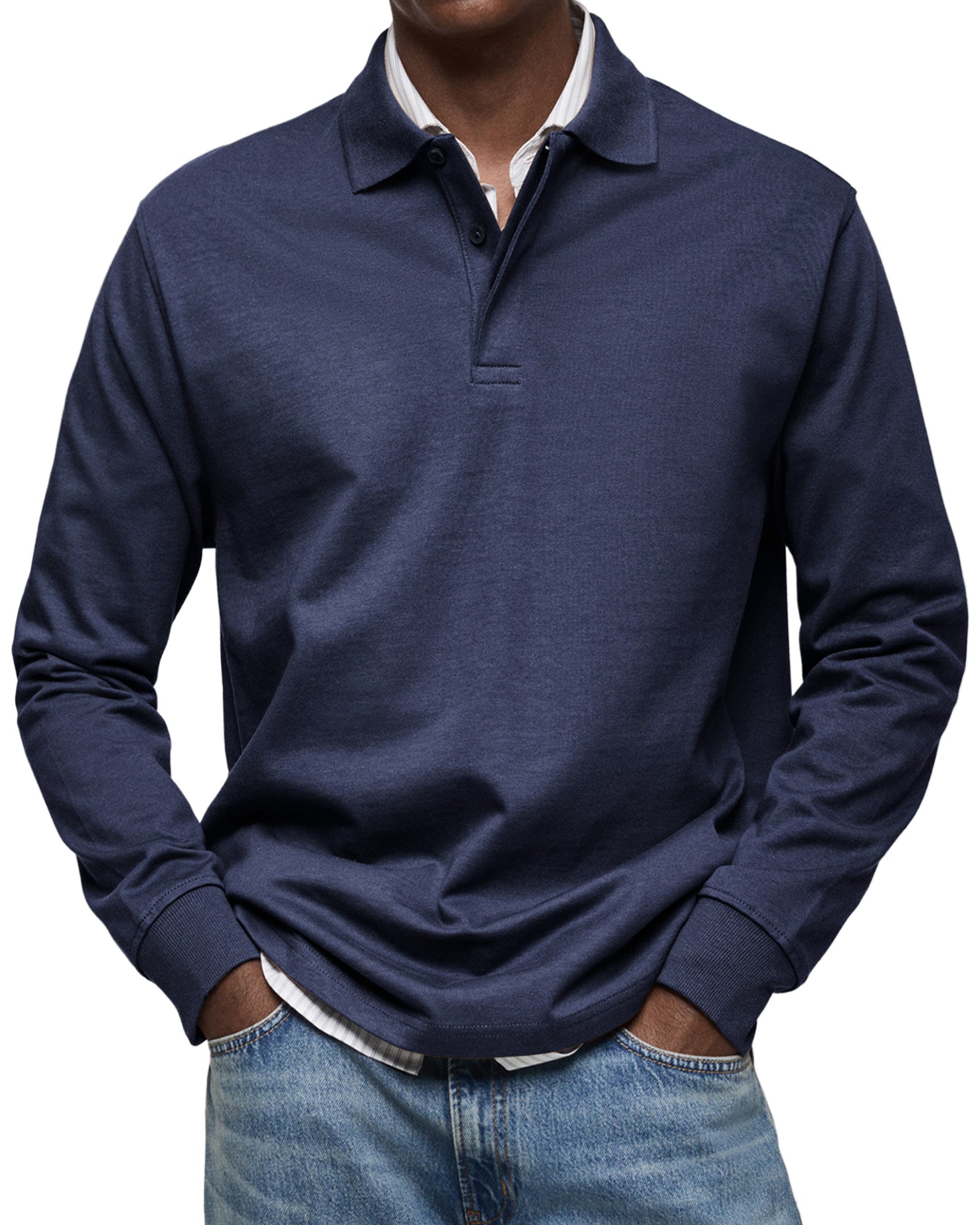 Wilson Elegant Classic Long Sleeve Polo