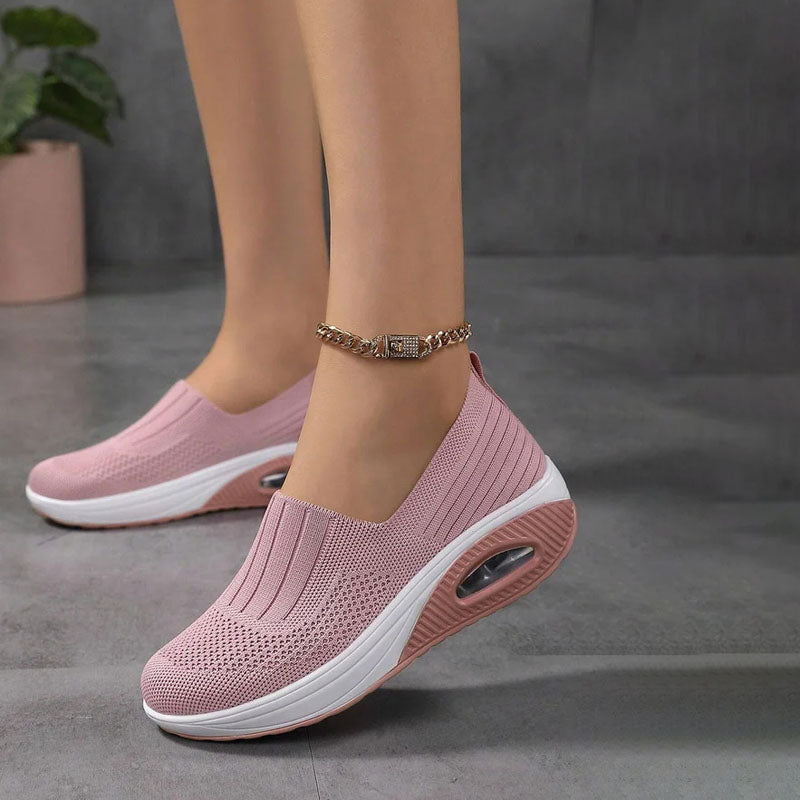 Breathable Slip-On Sneakers for Women — Ultra-Comfort, All-Day Wear