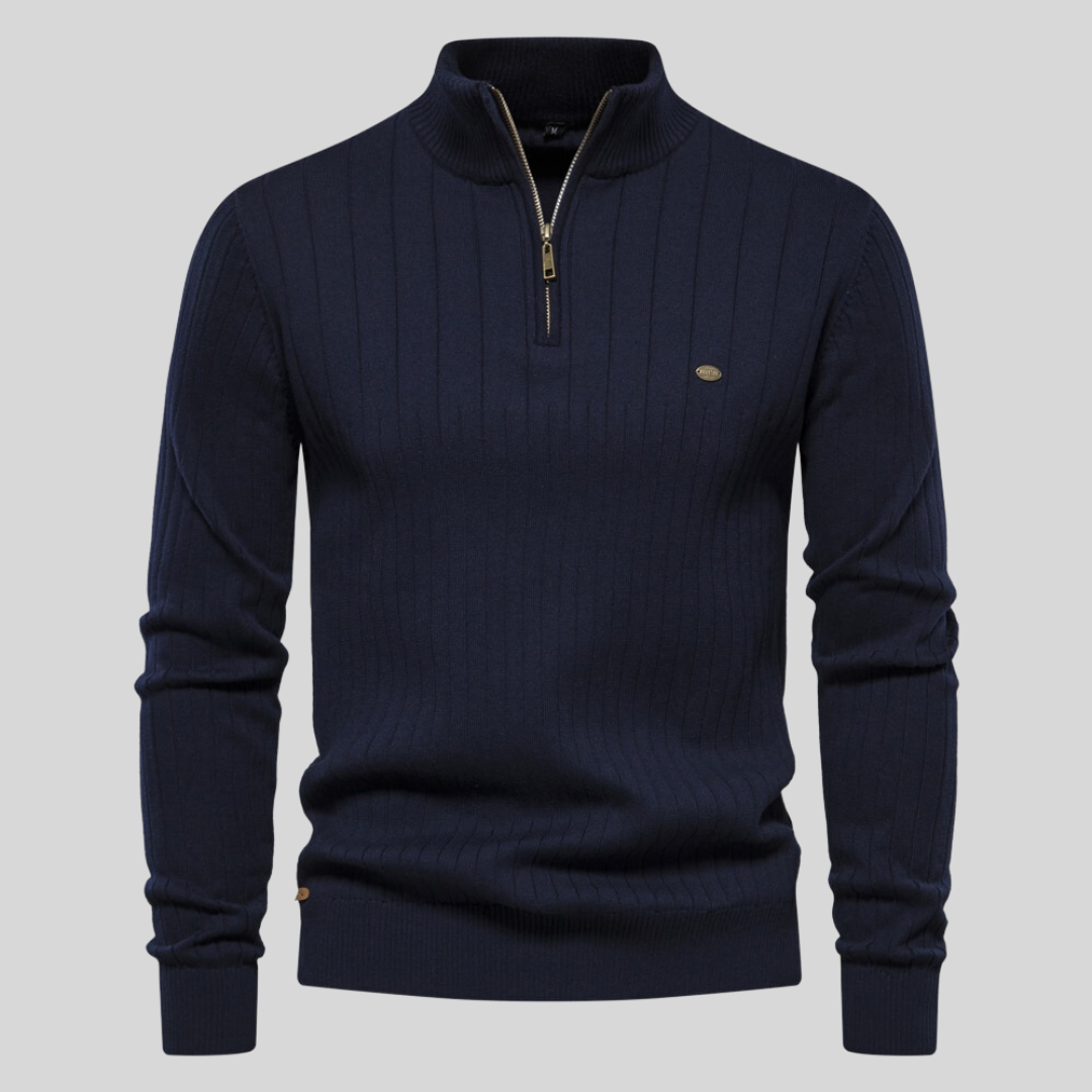 Viggo | Luxe Half Zip Sweater for Stylish Comfort