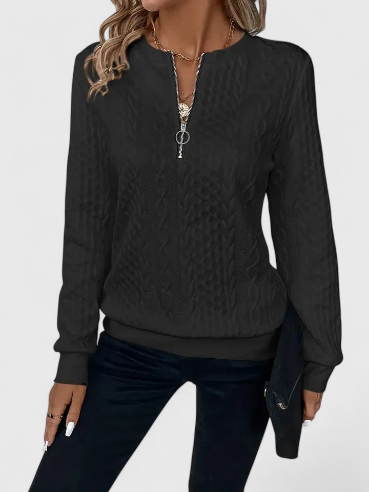 Deliora Elegant Pullover for a Refined Style