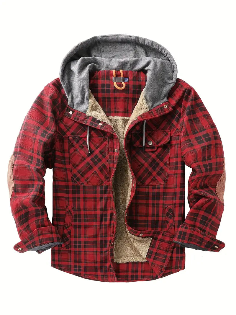Wyatt - Must-Have Hooded Checked Jacket for Stylish Comfort