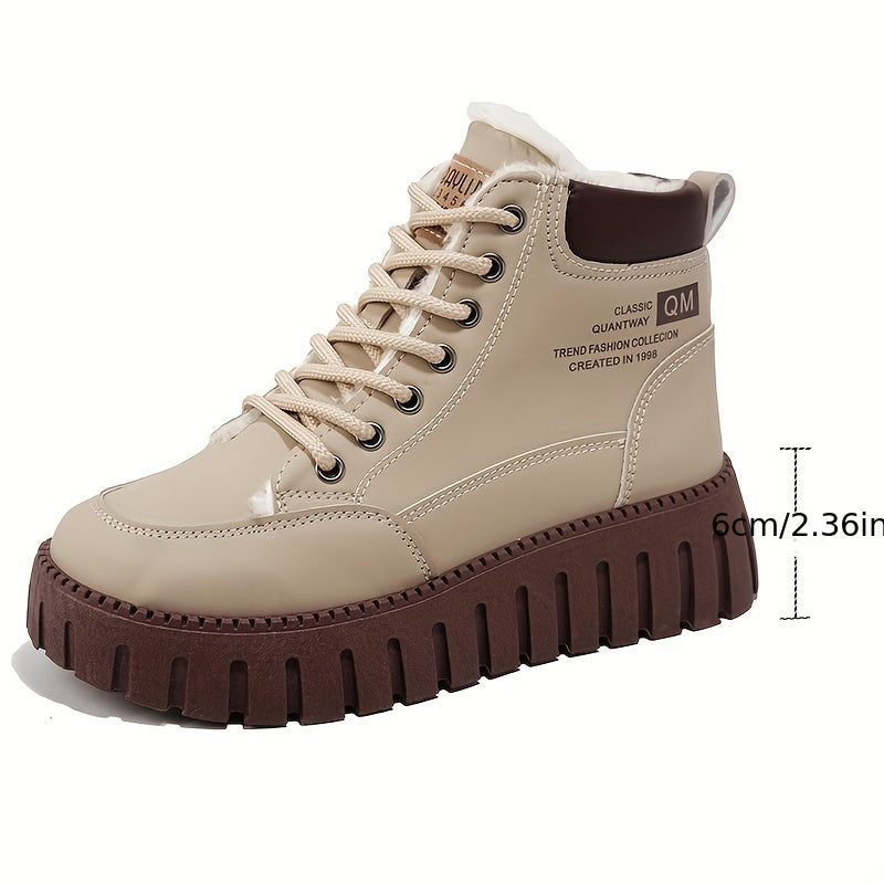 Celestine - Cozy, Stylish Lined Sneakers for All-Season Comfort