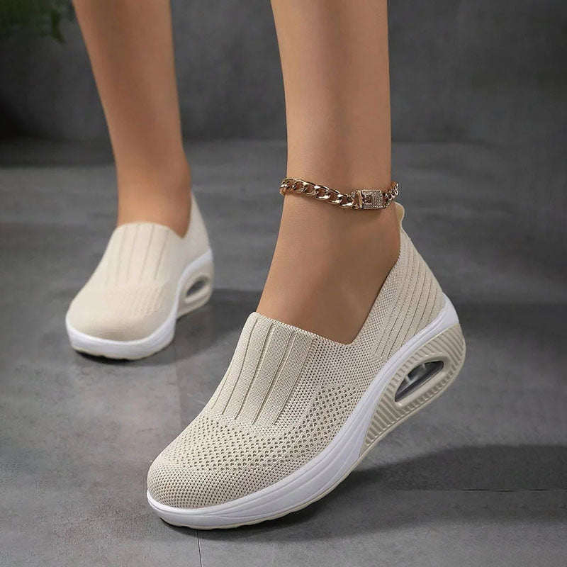 Breathable Slip-On Sneakers for Women — Ultra-Comfort, All-Day Wear