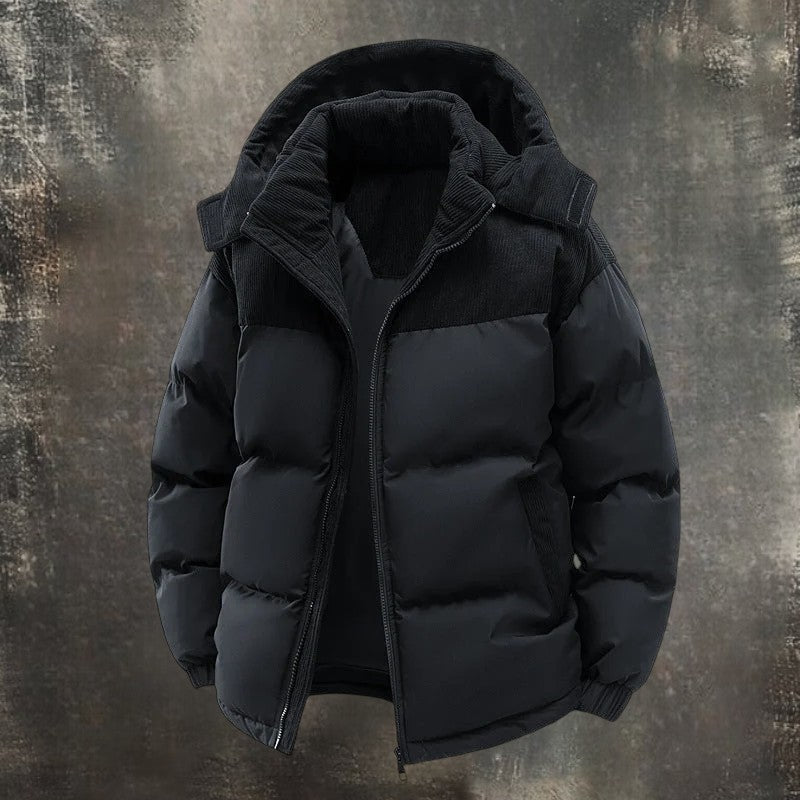 Double-Breasted Denim Jacket in Classic Denim