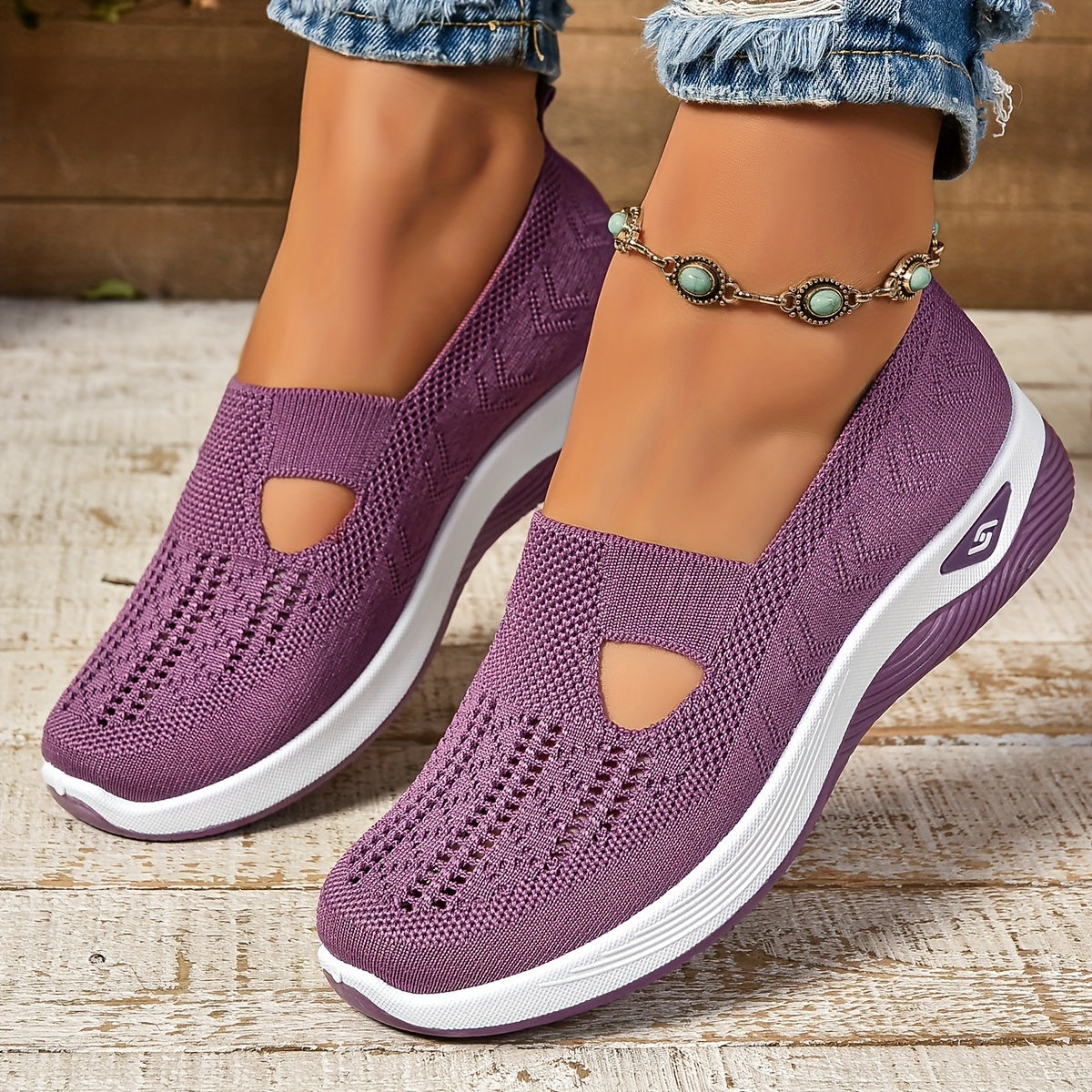 Poppy - Comfortable Orthopedic Slip-On Shoes for Everyday Support