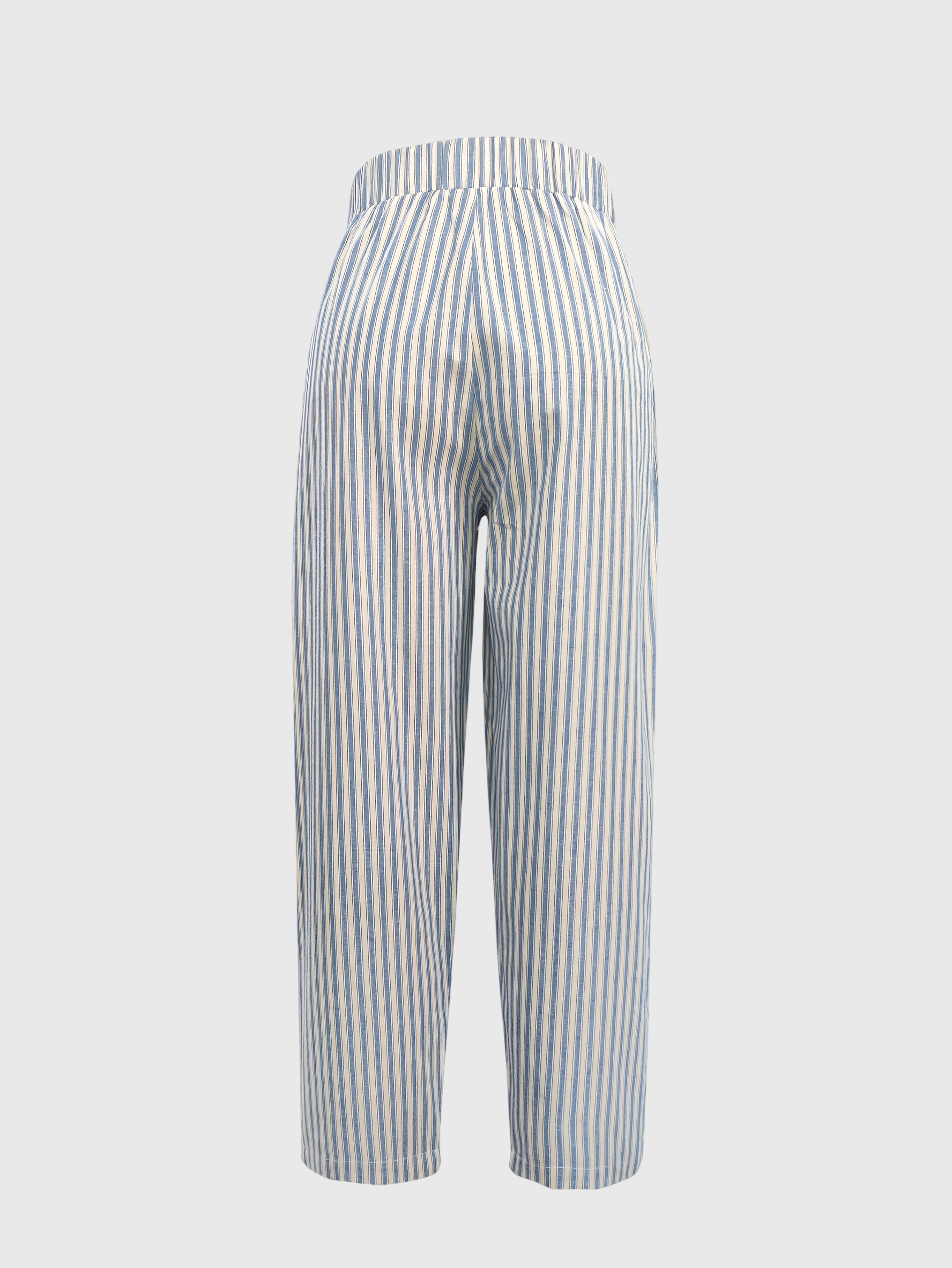 Amelia - Elegant Striped Pants for a Chic and Comfortable Style