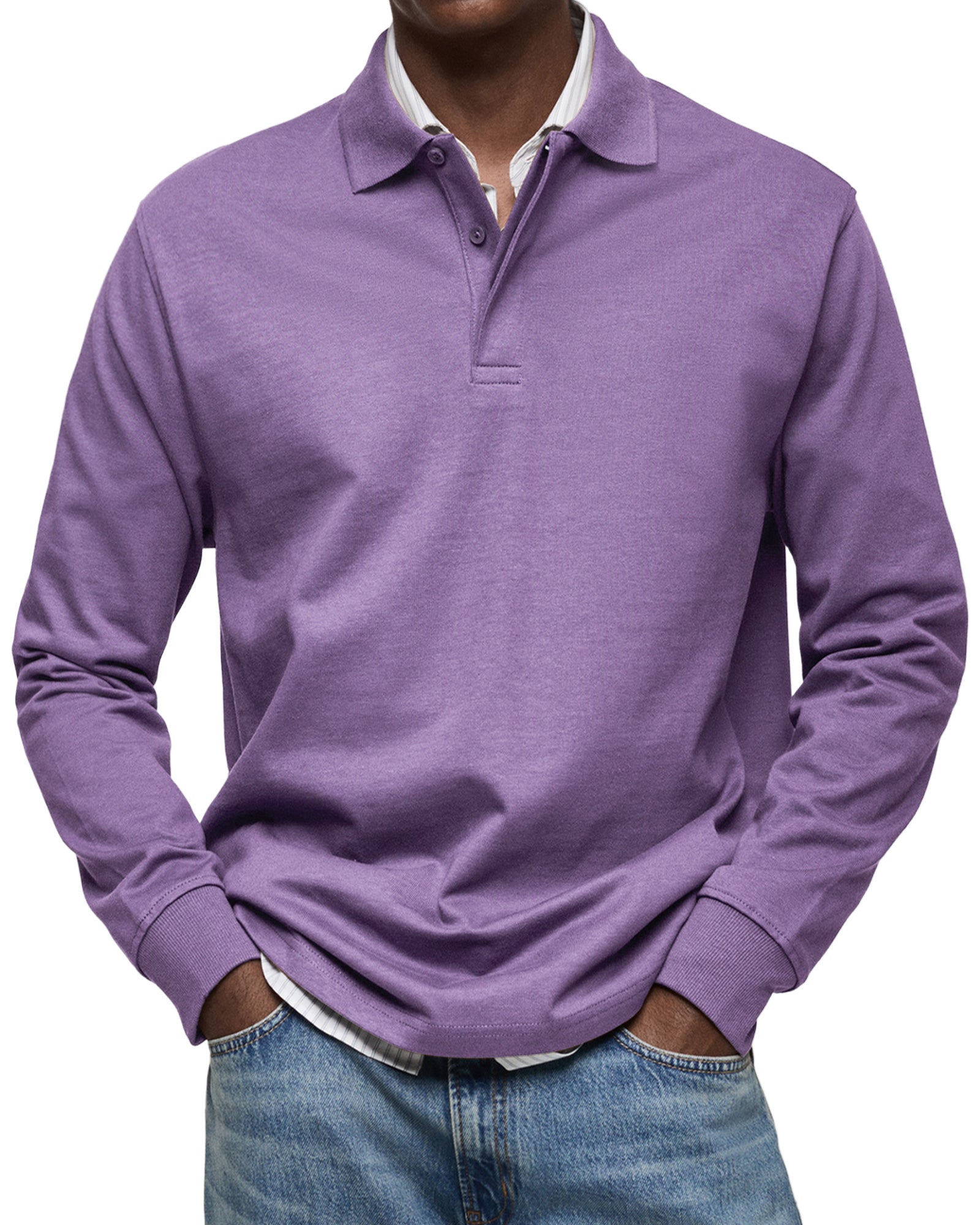 Wilson Elegant Classic Long Sleeve Polo
