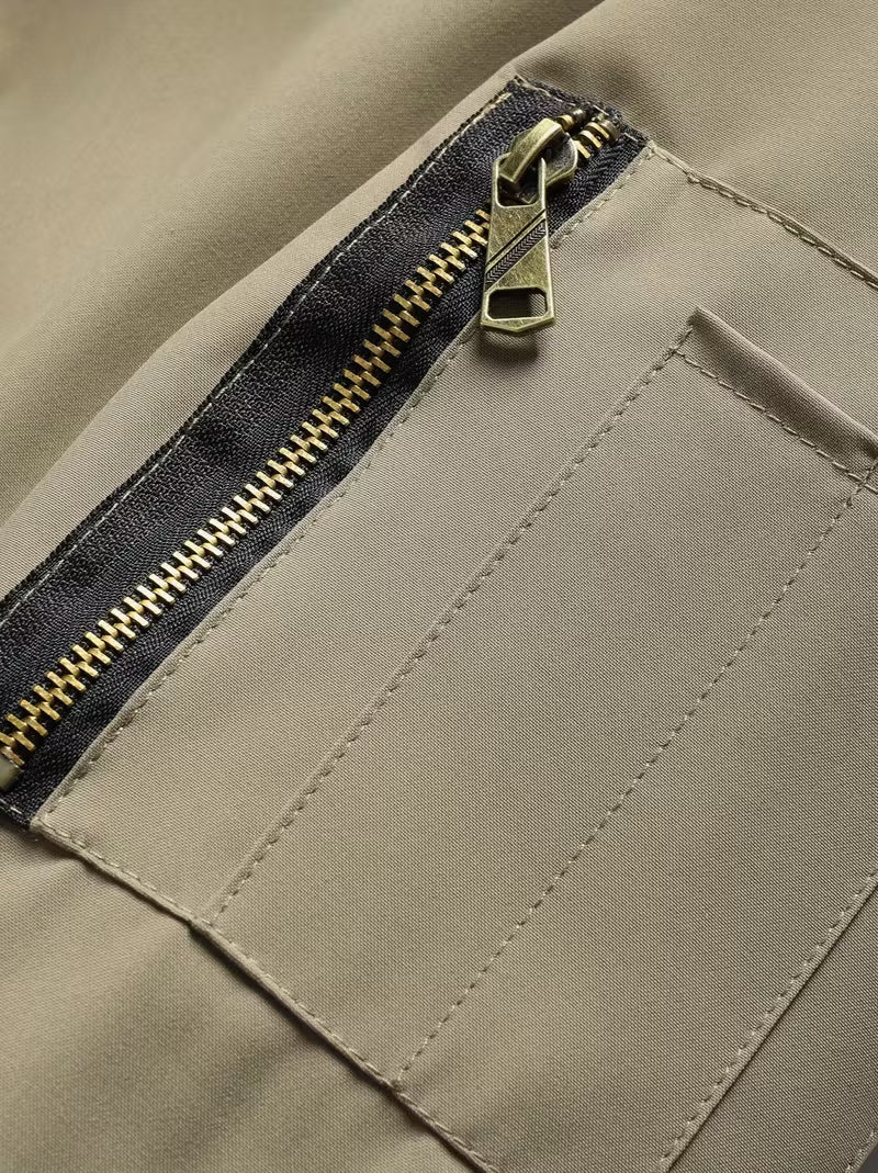 Hooded Air Force Bomber Jacket