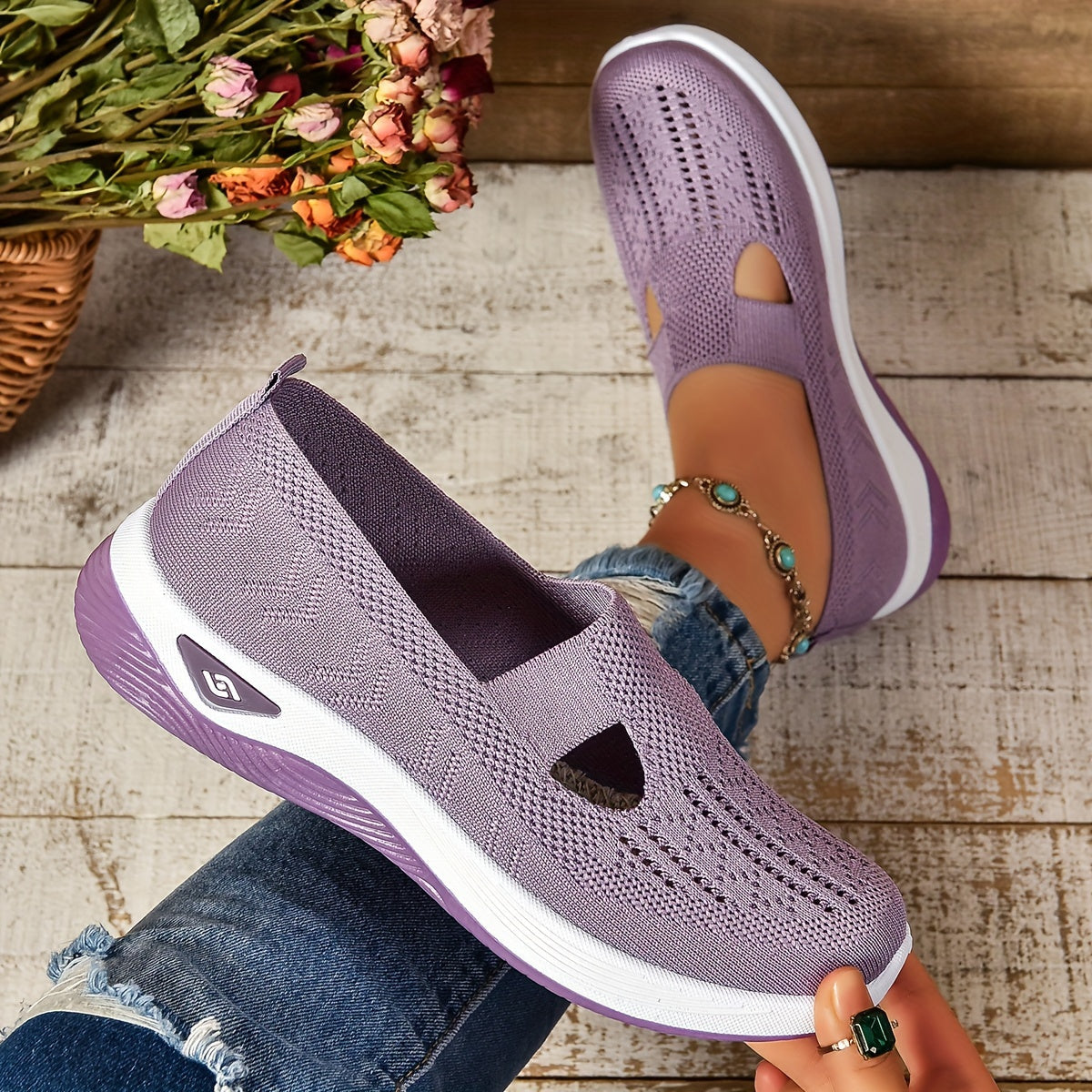 Poppy - Comfortable Orthopedic Slip-On Shoes for Everyday Support