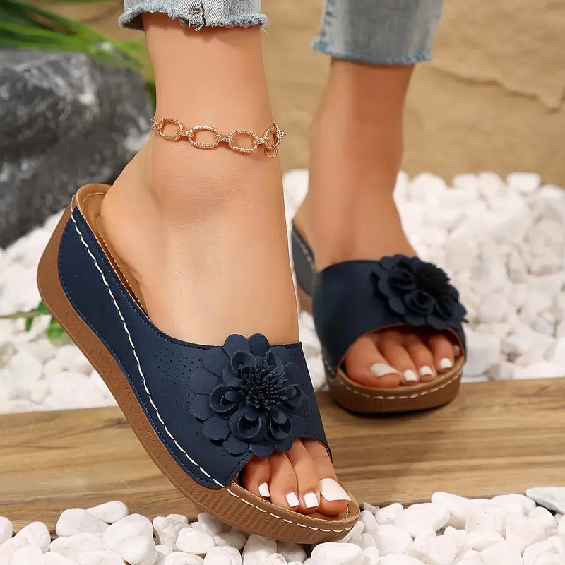 Belle™ - Elegant Floral Orthopedic Sandals for Comfortable Style