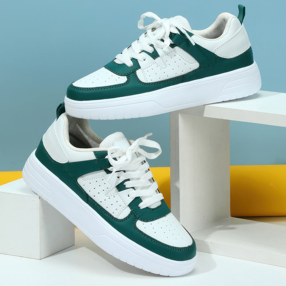 All-Day Comfort Ergonomic Women's Lace-Up Sneakers