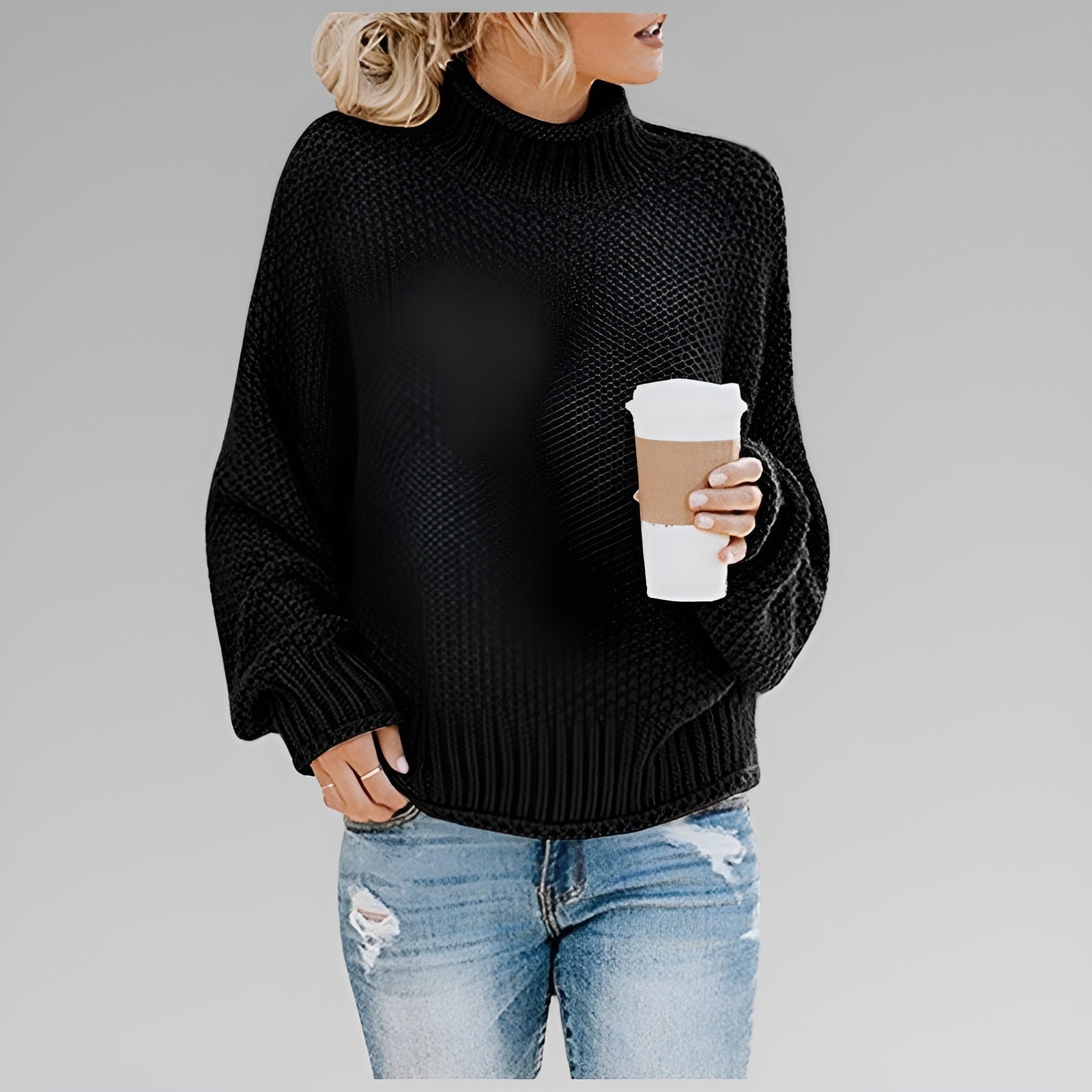 Amy | Classic Shoulder Sweater Fashion