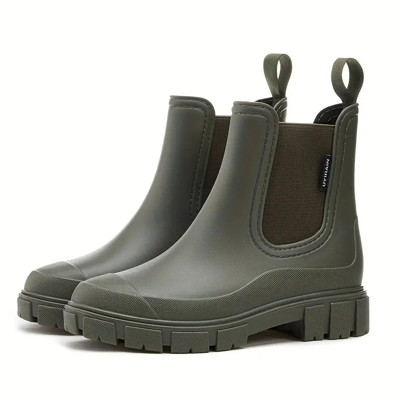 Chic Waterproof Rain Boots for Everyday Wet Weather