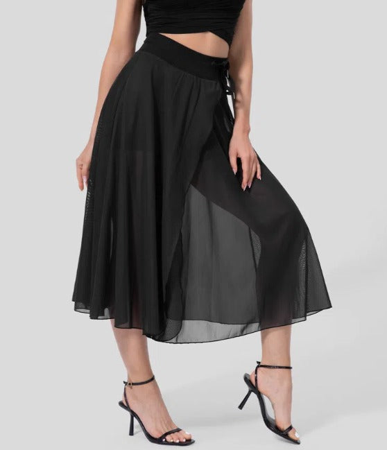 REVERIE - 2-in-1 Midi Skirt for Women, Guaranteed Elegance and Versatility