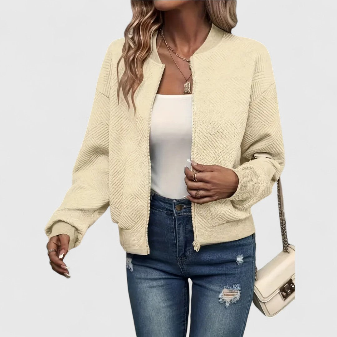 Sophia - Women's Lightweight Casual Zip-up Jacket for Comfort and Style