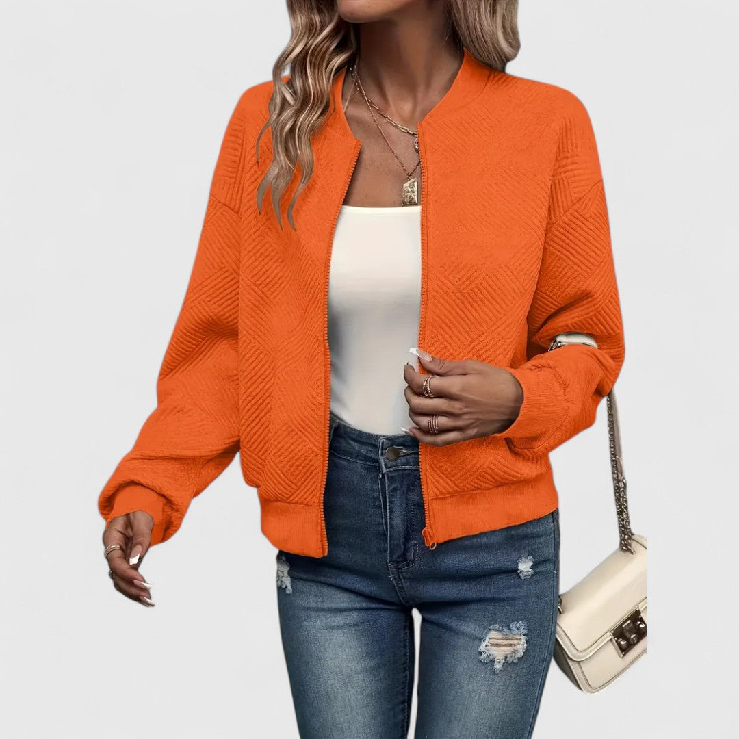 Sophia - Women's Lightweight Casual Zip-up Jacket for Comfort and Style