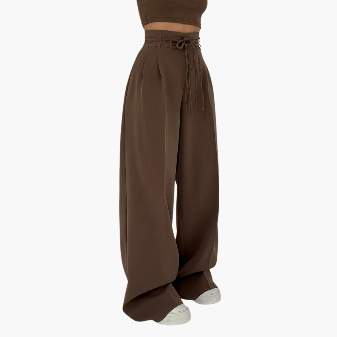 Josephine - High Waist Wide Leg Pants for an Elegant and Comfortable Style