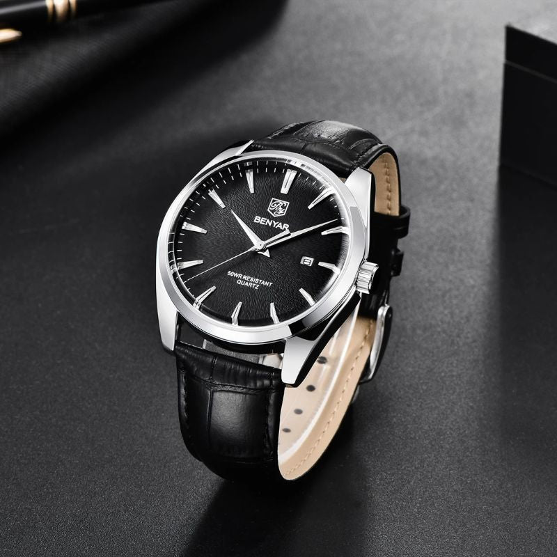 Elegant and sophisticated luxury business watch