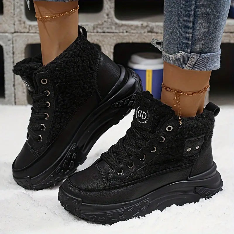 Maureen – Plush-Lined Ankle Boots for Stylish Comfort